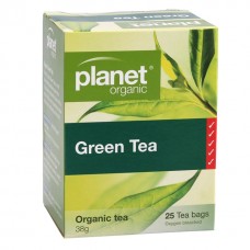 Planet Organic Green Tea 25pk